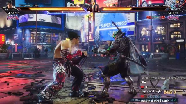 CBM (jin) VS eyemusician (yoshimitsu) - Tekken 8 Rank Match смотреть онлайн