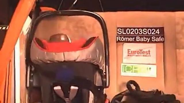 Краш тест автокресла Romer baby safe plus смотреть онлайн