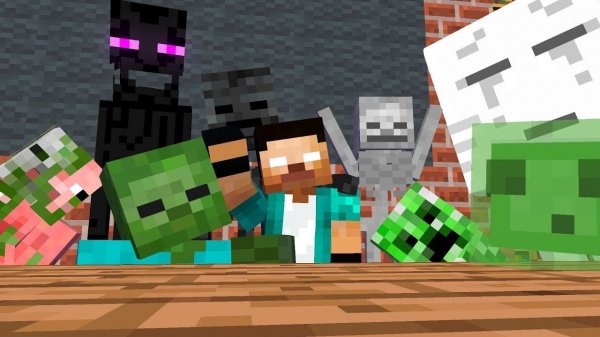 Школа монстров в майнкрафте