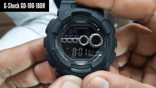 How To Setting Time on a G-Shock GD-100 Digital Watch | Watch Repair Channel смотреть онлайн