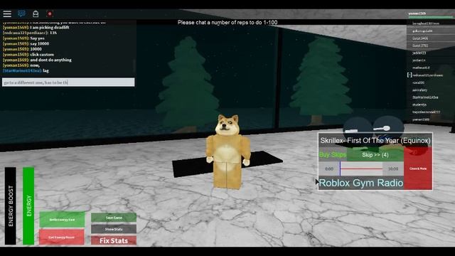 Tutorial (ROBLOX Gym)- how to get unlimited energy! (glitch) смотреть онлайн