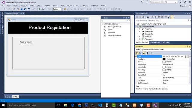Sales Inventory Project using C#.net and SqlServer Part 1 смотреть онлайн