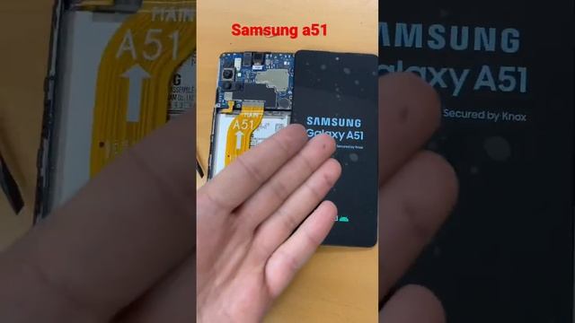 Samsung a51 | замена дисплея | телефон иззада смотреть онлайн