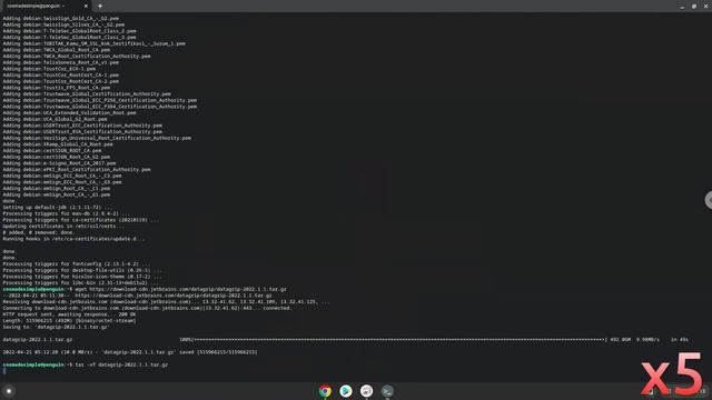 How to install DataGrip 2022 on a Chromebook смотреть онлайн