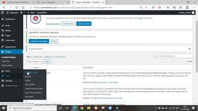 How To Reset Our WordPress Website 2021 || Telugu смотреть онлайн