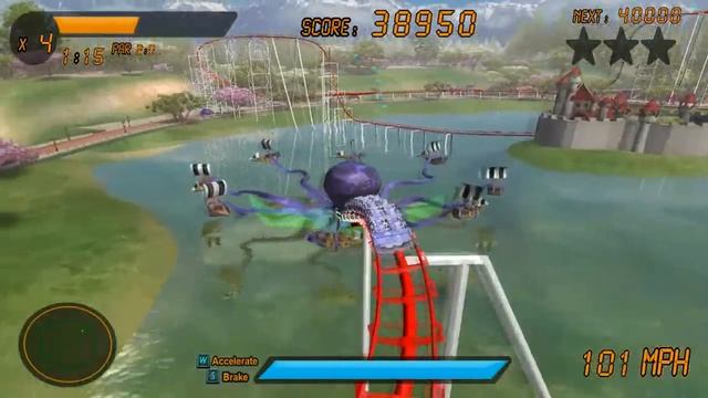 Let's Play Roller Coaster Rampage Level 8 смотреть онлайн