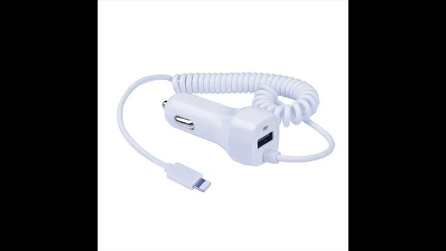 Автомобильная зарядка для iPhone 5, 5s, 6, 6s смотреть онлайн