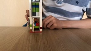 Обзор на Лего лифт с мотором! 4 Этажа!