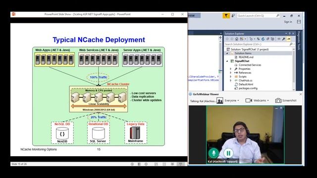 Webinar - Scaling ASP.NET SignalR Apps with Distributed Cache смотреть онлайн