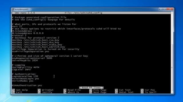 Computer Networking Tutorial - 30 - Changing the Default SSH Port смотреть онлайн