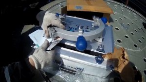 Снятие оксидного слоя с края трубы