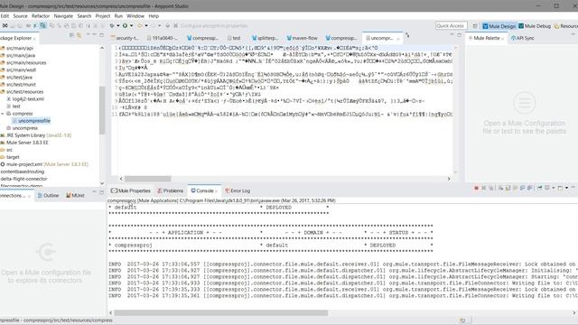 Gzip compress and Uncompress With Mulesoft смотреть онлайн