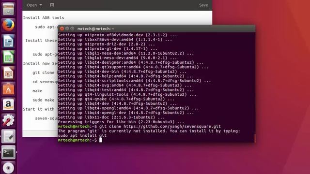 Mirroring an Android Device Screen onto your Desktop - Ubuntu 16.04 LTS (Xenial Xerus) смотреть онлайн