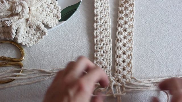 Macrame Boho HeadBand With Flower Tutotial