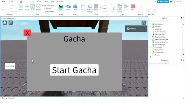 How to make a GACHA SYSTEM in Roblox Studio смотреть онлайн