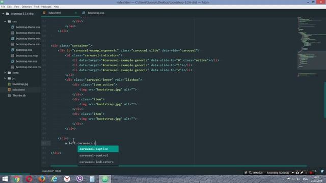 Уроки Bootstrap 3 Верстка | #6. Как сделать слайдер смотреть онлайн