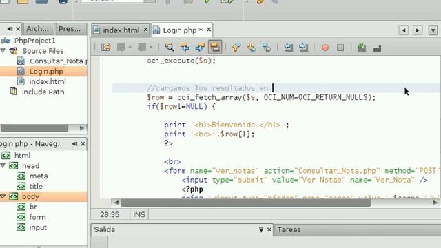 Prueba Oracle+Apache+PHP5 смотреть онлайн