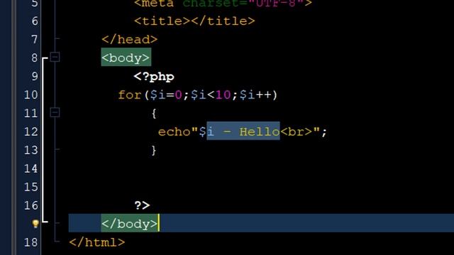 Corso PHP base - Lezione 32 - Il ciclo FOR смотреть онлайн