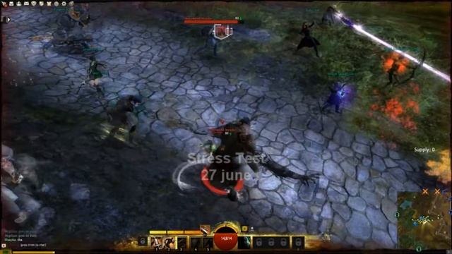 Guild wars 2 Beta : Keep defense and a failed push смотреть онлайн