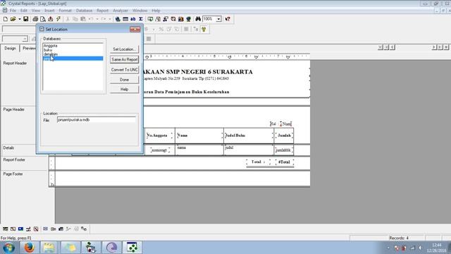 Set Location Mengatasi Runtime Error '20533' Pada Crystal Report смотреть онлайн