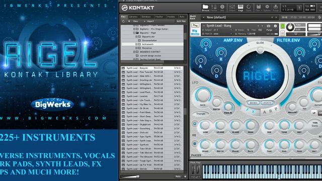 Rigel Kontakt Library - BigWerks смотреть онлайн