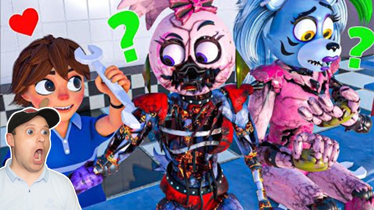 МИШКА ФРЕДДИ - ГРЕГОРИ ПРЕДАТЕЛЬ | FNaF Security Breach | Анимации на русском | Реакция смотреть онлайн