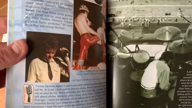 The Drums Of Roger Taylor Book Review - Complete Drum Kits Of Queen Drummer by Dario Blue Di Nardo смотреть онлайн