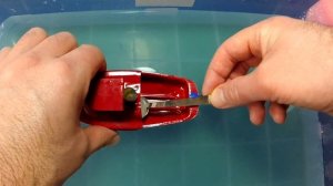 Кораблик с паровым двигателем