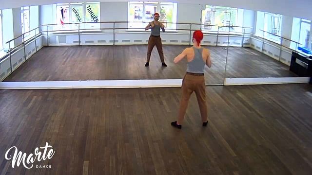 Самба видео урок для начинающих / школа танцев МАРТЭ смотреть онлайн