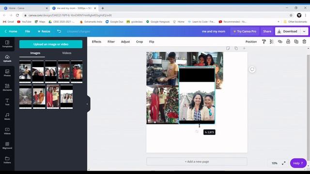 how to work canvas app // how to work canva//how to make collage смотреть онлайн