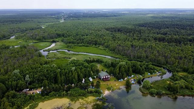 Река Вёкса, Плещеево озеро, база Урев. Drone video. смотреть онлайн