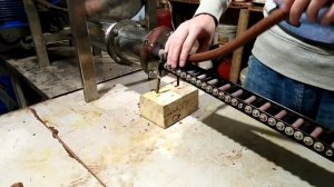 Шнековый шприц для бойлов