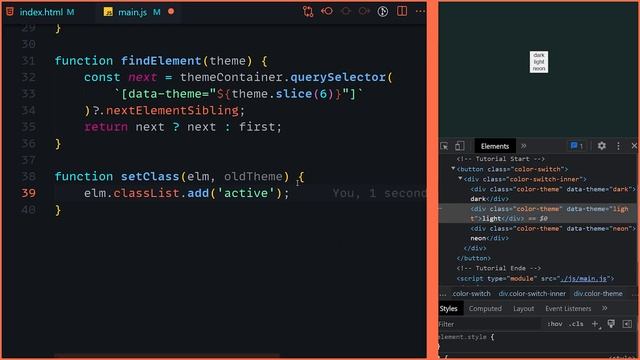 Sowas geht mit CSS & JS ??? Der beste Color Theme Switch! [DE/Tutorial] смотреть онлайн