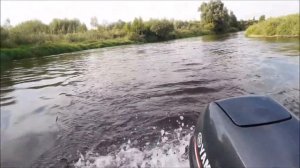 Мелководный режим Yamaha 9.9 обзор на Таймень NX 3600 pro