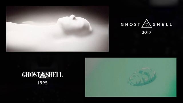 Ghost in the Shell 2017 - "Shelling" Comparison смотреть онлайн