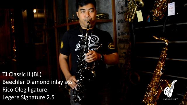 Trevor James Saxophone (Classic II GL, Classic II BL, Signature Custom RAW GL) by Saxsociety смотреть онлайн