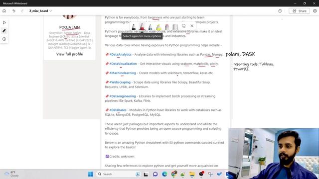 How to use LinkedIn : Reaction on Python Post смотреть онлайн