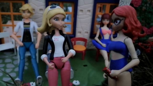 Маринетт, Адриан с друзьями играют в Правду или Выкуп. Хлоя и Маринетт поменялись одеждой смотреть онлайн