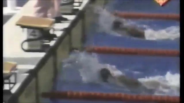 Olympic Games 1992 - 400m Freestyle Dagmar Hase vs. Janet Evans смотреть онлайн