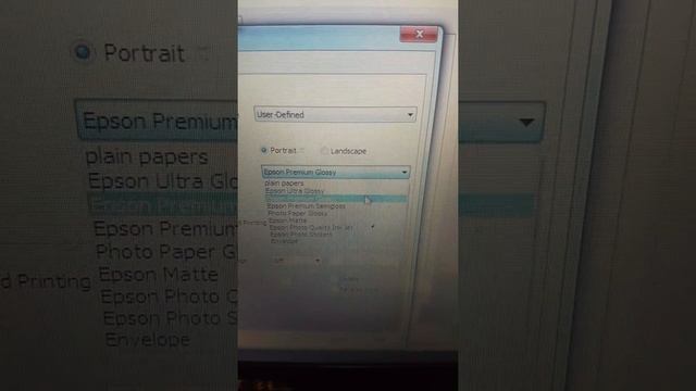 Setting print 31cm x 110cm Epson L1800 Artink Sticker Vinyl dyeprint смотреть онлайн