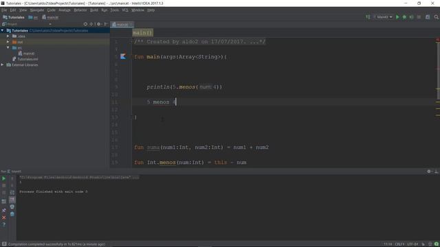 Programación con Kotlin #21 - Funciones Infix смотреть онлайн