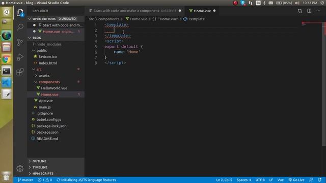 Vue js tutorial in Hindi #4 Make component смотреть онлайн