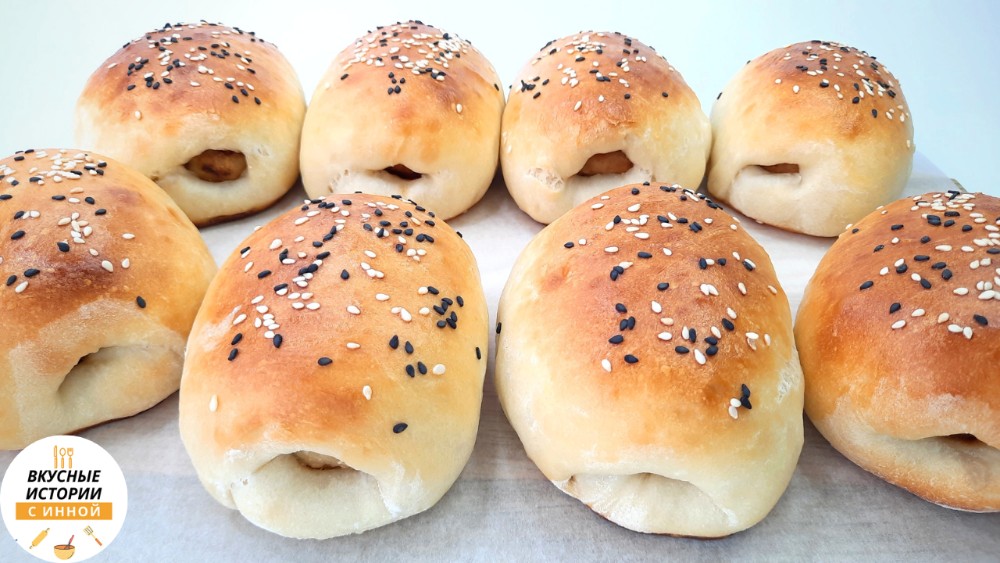 КОТЛЕТЫ В ТЕСТЕ в духовке /мягкое и воздушное дрожжевое тесто и сочная котлета - это вкусно и сытно! смотреть онлайн