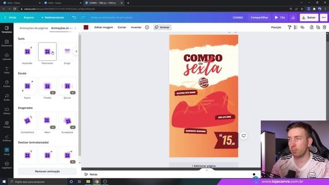 Como transformar Post em Story Animado no Canva para Instagram смотреть онлайн