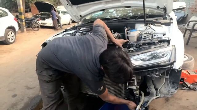 Audi Timing belt replacement смотреть онлайн