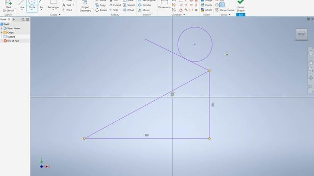 Inventor - Chapter 10 - Parametric Constraints смотреть онлайн