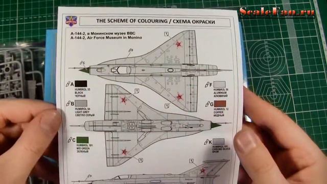 ModelSVIT MIG-21 ANALOG 1-144-2 72 scale смотреть онлайн