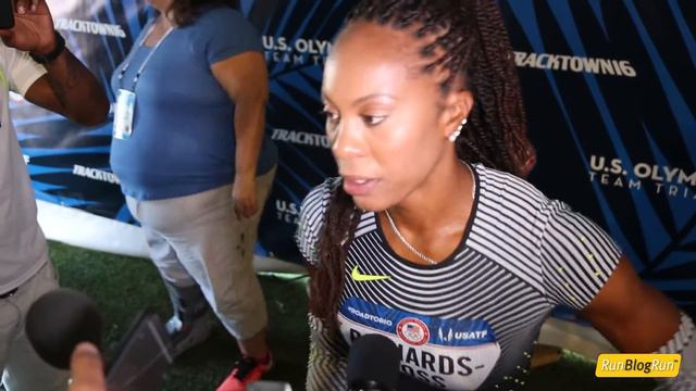 Sanya Richards-Ross @ 2016 USA Olympic Trials Day 2 смотреть онлайн