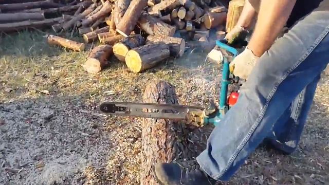 Пилим дрова китайский Штиль + бензопила Дружба смотреть онлайн