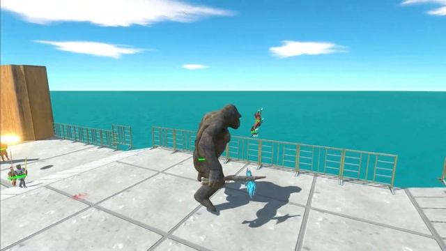 Growing King Kong Challenge - Animal Revolt Battle Simulator смотреть онлайн